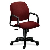 HON Company Executive High-Back Chair, 26"x27"x39-3/4", Burgundy