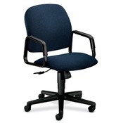 HON Company Executive High-Back Chair, 26"x27"x39-3/4", Blue