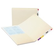 Smead Manufacturing Company  End Tab Pocket Folder, 1 Pocket, Letter, 50/BX, Manila