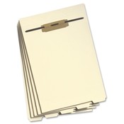 Smead Manufacturing Company Folder Divider,1/5 AST Bottom Tab Cut,Letter,50/PK,Manila Wholesale Bulk