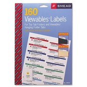 Smead Manufacturing Company  Viewable Labeling System Labels, 160/PK, White