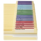 Smead Manufacturing Company  Color Labeling System,3-1/2"x1-1/4",160 Labels/KT,Assorted