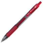 Zebra Pen Corporation Gel Pen, Retractable, Medium Point, .7mm, Red Wholesale Bulk