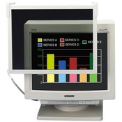 Compucessory CRT Anti-Radiation Glare Filter,16"-17" Screen,Platinum
