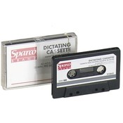 Sparco Products Dictation Cassette, Standard, 60 Minute