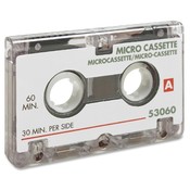 Sparco Products Dictation Cassette, Micro, 60 Minute