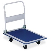 Sparco Products Folding Platform Truck,660 lb,24-3/4"x36"x29-1/2",Blue