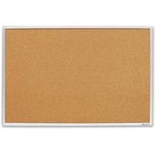 Quartet  Economy Cork Board, 2'x1-1/2', Aluminum Frame