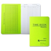 Acco/Wilson Jones Time Book, Pocket Size, Weekly/1 Page, 6-3/4"x4-1/8", White