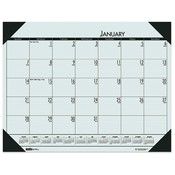 House of Doolittle  Desk Pad, 12 Month, Jan-Dec, 22"x17", Green