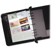 Day-timer  Business/Credit Card Holder, 8-1/2"x11", Clear