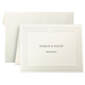 First-Base Note Cards,2 Per Page,Fold to 4-1/4x5-1/2,40 Cards/40 Env. Wholesale Bulk