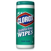Clorox Company Disinfecting Wipes, 35 Wipes/Tub, Fresh Scent