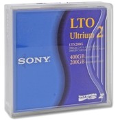 Sony Electronics LTO Ultrium Tape Cartridge, 200GB/400GB Capacity