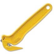 Pacific Handy Cutter  Film Cutter, w/ Tape Splitter, Disposable, Yellow