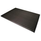 Genuine Joe  Anti-Fatigue Mat, Vinyl Foam, Beveled Edge, 3'x5', Black