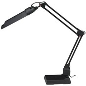 Ledu Corporation Desk Lamp, 30"H, 13W Fluorescent Tube, Matte Black