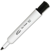 Integra Dry-Erase Marker, Chisel Tip, Black