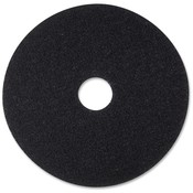 3M Commercial Office Supply Div. Stripping Pad, 12", 5/CT, Black