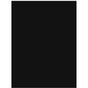 Nature Saver  Construction Paper, 9"x12", 50/PK, Black