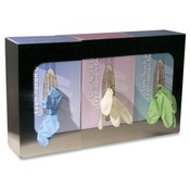 Unimed-Midwest, Inc.  Glove Box Holder, Triple Holder, 15-3/4"x3-3/4"x10", STST
