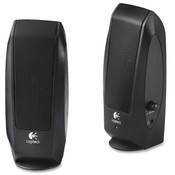 Logitech, Inc Speaker System, w/ headphone Jack, Black