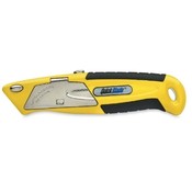 Pacific Handy Cutter  Utility Knife, w/ Autoloading, Holds 5 Blades, Yellow/Black