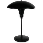 Ledu Corporation Illuminator Desk Lamp, 12-1/2" Shade, 17-3/4"H, Black