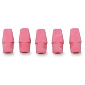 Integra  Pencil Cap Eraser, f/ Standard Pencils, 144/BX, Pink