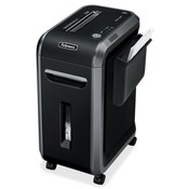Fellowes Mfg. Co. Confetti Shredder,17 SH Cap,13-4/5"x17-3/4"x25",SR/BK