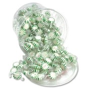 Office Snax Tub of Candy, Spearmint, 2 lb. Wholesale Bulk