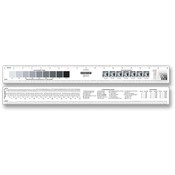 Staedtler, Inc.  Arts Graphic Ruler, 18", 2-Sided, 2"x1/16"x18-3/8", Plastic