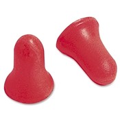 R3 Safety Pre-shaped Ear Plugs,Uncorded,Soil Resistant,200/BX,Pink