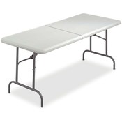 Folding Table, 250lb. Cap., 30x60"x29", Platinum