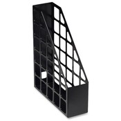 Rubbermaid Techfile, 3"x9-5/8"x11-3/4", Black
