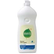 Seventh Generation Natural Dish Liquid Soap, Nontoxic, 25 oz., Free/Clear