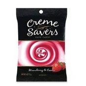 Marjack Creme Savers Candies, Strawberry/Cream, 6oz