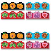 Trend Enterprises  Holiday Themed Trimmer, 12 Panels, 156' Long, Multi