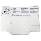 Rochester Midland toilet Seat Covers, Flushable/Biodegradable, 125/PK, White Wholesale Bulk