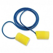 R3 Safety Classic Earplugs, Moisture-Resistant, Corded, 200/PK, YW/BE Wholesale Bulk