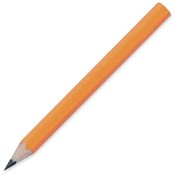 Integra Golf Pencil, 3-1/2" Pre Sharpened, 144/BX, Yellow