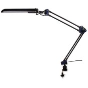 Ledu Corporation Task Light, Adjustable, 60 Watt, 29-3/4"H, Black