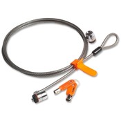 Kensington Twin Microsaver Security Cable, 7.5', Black