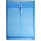 Itoya of America, Ltd  Poly Envelopes,Button/String Clsre,13"x9-3/4"x1-1/4",BE