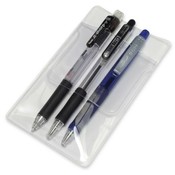 Baumgartens Pocket Protectors, for Pen Leaks, 6/BX, Clear