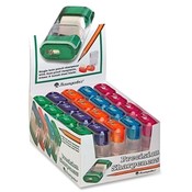 Baumgartens Sharpener w/ Eraser, 2-5/8', Assorted Wholesale Bulk