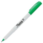 Sanford Ink Corporation Permanent Marker, Ultra-Fine, Green