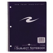 Roaring Spring Paper Products Wirebound Notebook,College Ruled,1-Sub.,3HP,11'x8-1/2',Ast. Wholesale Bulk