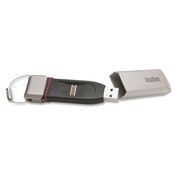 Imation Encrypted Flash Media, 4GB, Metallic Enclosure, Black