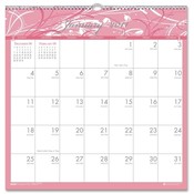 House of Doolittle  Wall Calendar,"Breast Cancer",12 Months,Jan-Dec,12"x12",PK